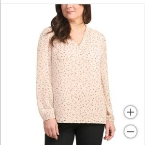 Hilary Radley Ladies Longsleeve Blouse